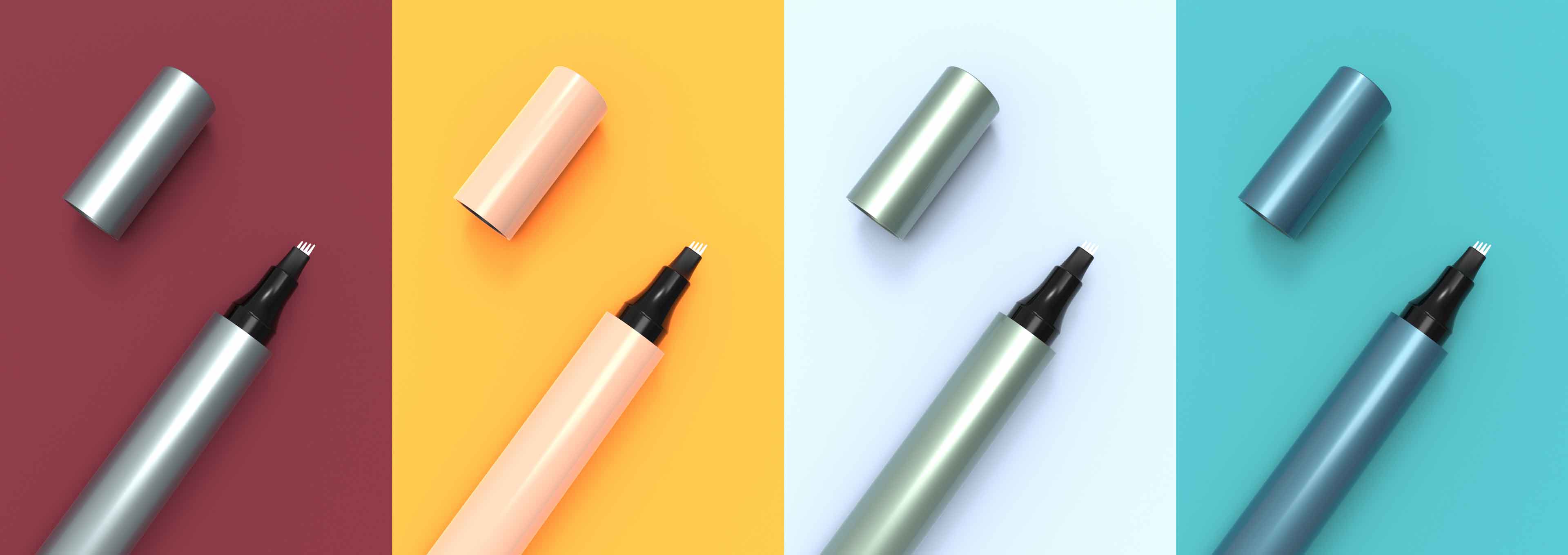 Кажете му збогум на купот алатки за шминкање! Овој молив за веѓи со два краеви и четка за контура им овозможува на дури и почетниците да постигнат природно дефинирани веѓи.